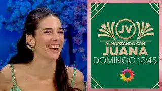 ¡JUANA TIENE TODO LISTO! Estos son sus invitados del domingo 29 de septiembre a las 13:45