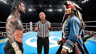 WWE 2K24 - Roman Reigns vs Captain Jack - FULL MATCH | WWE Aug 27, 2024