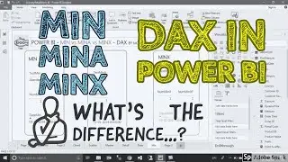 MIN vs MINA vs MINX DAX In Power BI - TAIK18 (6-16) Power BI