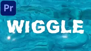 How to make your text WIGGLE WIGGLE in Premiere Pro