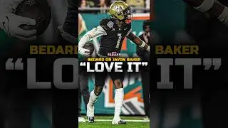 Bedard’s LOVES Javon Baker Pick #Patriots