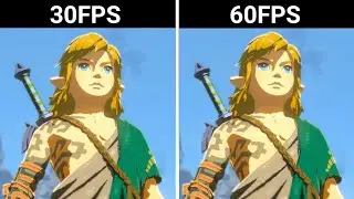 Yuzu Emulator The Legend Of Zelda Tears Of The Kingdom 4K | 30FPS vs 60FPS | RTX 4070Ti