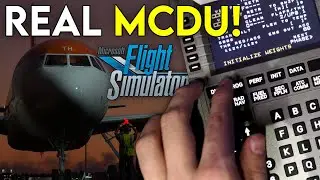 AIRBUS MCDU for MSFS! | REAL Sim Hardware! | Flight Sim 2020