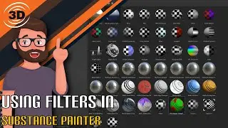 Using Filters in Substance Painter