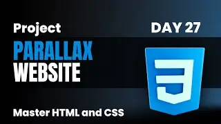 Create Parallax Website Project Using Html and Css 