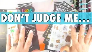 A GIANT BOX of Happy Planners + Stickers | Spring 2024 Sticker Haul + Flip Through | Happy Planner