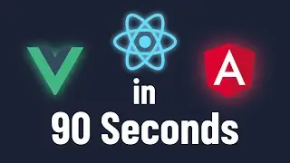 JavaScript frameworks explained in 90 seconds