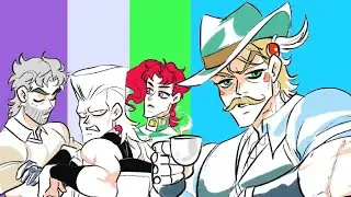 The Return Of A Zeppeli - (JJBA Comic Dub)