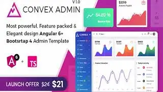 Convex - Angular Bootstrap Admin Dashboard Template | Themeforest Website Templates and Themes