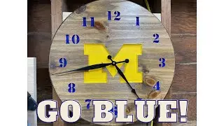 Michigan Clock on the Onefinity CNC