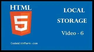 6) Add New Task - html5 localstorage