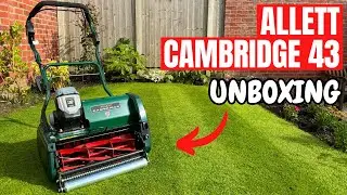 Unboxing the Allett Cambridge 43 Cylinder Mower