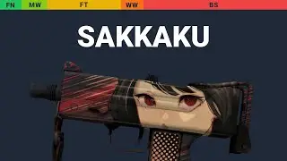 MAC-10 Sakkaku - Skin Float And Wear Preview