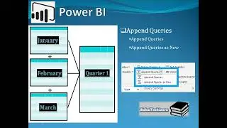 Power BI Data Transform - Append Queries