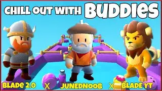 FUN WITH BUDDIES || ft. BLADE YT || STUMBLE GUYS || BLADE YT X JUNED X BLADE 2.0 ||