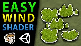 Simple Wind Shader Effect in Unity!