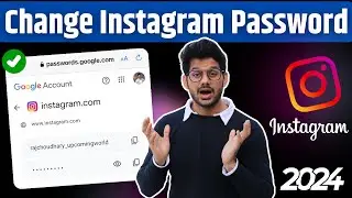 Instagram Ka Password Kaise Change Kare | Instagram Password Change | Insta password change 2024