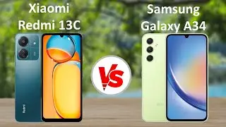 Xiaomi Redmi 13C vs Samsung Galaxy A34 5G