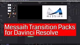 Messiah Transition Packs for Davinci Resolve