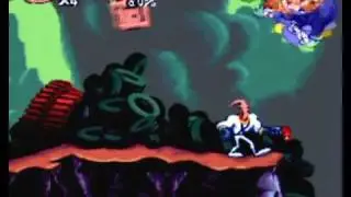 Earthworm Jim - SNES Gameplay