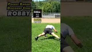 82mph Knee Throw on Pocket Radar | 