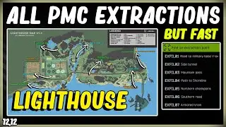 How To Extract From Lighthouse | All PMC Extractions | Map Exfil Guide 12.12