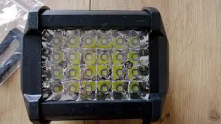 Сверхъяркая светодиодная фара-прожектор 200W 12V-24V. Купить. Заказать.