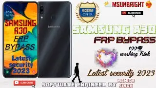 Samsung A30 Frp Bypass With Unlocking Tool Android 12,13 Unlocking FRP on Samsung A30: And Methods