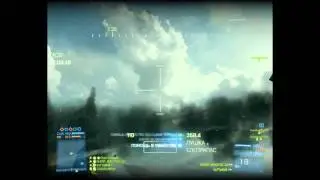 Battlefield 3 - Helicopter TV guide missile ONLY FLYING TARGET Gameplay (HD)