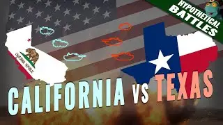 Texas vs California: Whod win a hypothetical war? (2020)