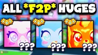 How to get F2P HUGE PETS in Pet Sim 99 (Kawaii Update)