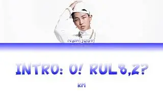 BTS (방탄소년단) - INTRO: O!RUL8,2? (Color Coded Lyrics|ПЕРЕВОД НА РУССКИЙ|КИРИЛЛИЗАЦИЯ) FF2COLORCODED