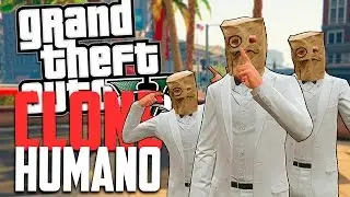 CLONE HUMANO - GTA 5 MOMENTOS ENGRAÇADOS