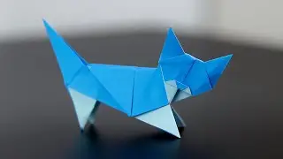 Origami CAT #2  - How to Fold