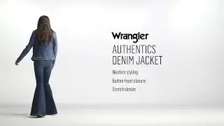 Wrangler Authentics Women's Stretch Denim Jacket