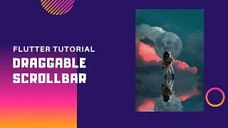 How to use draggable scrollbar flutter package