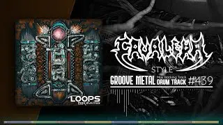 Groove Metal Drum Track / Cavalera Conspiracy Style / 180 bpm