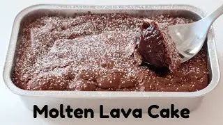 Make this Molten Chocolate Lava Cake with Blender! Easy & Only 5 Ingredients!