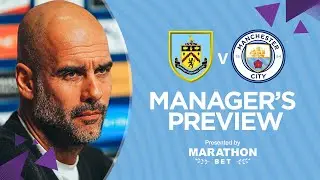 PRESS CONFERENCE | Pep Guardiola | Burnley v Man City