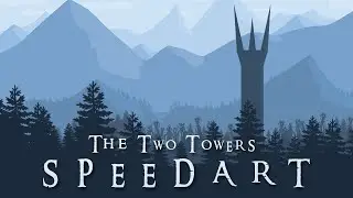 The Two Towers Wallpaper | Photoshop Speed Art