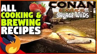 ALL COOKING AND BREWING RECIPE LOCATIONS - Savage Wilds | Conan Exiles |
