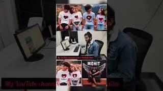 Viral Couple Name Ai Photo Editing | Couple T-Shirt Name photo Kaise Banaye | bing image creator
