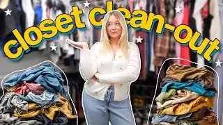 purge my closet with me! MASSIVE closet cleanout (starting the year fresh)
