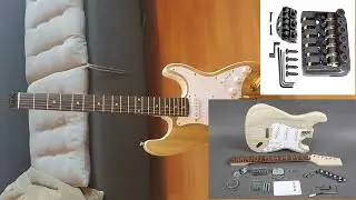 headless guitar with strat diy kit