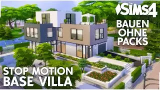 Base Villa 💚 Stop Motion | Die Sims 4 Haus bauen ohne Packs (deutsch)