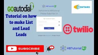 Goautodial V4 How to make List and Load Leads |#godial #goautodial #vicidial #contabo