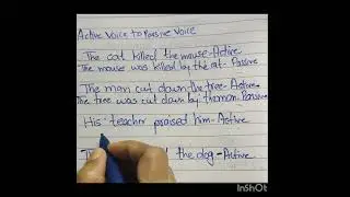 active voice to passive voice - questions and answers