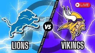 Detroit Lions VS Minnesota Vikings - Live Stream 📺