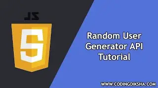 JavaScript Fetch API Example – Random User Generator API