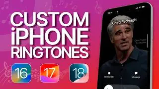 How to add ANY SONG as your iPhone RINGTONE in 2024